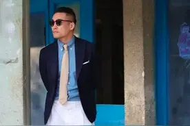 上了年纪的男人，早春少穿西装裤吧，多穿休闲裤，优雅洋气又减龄图片
