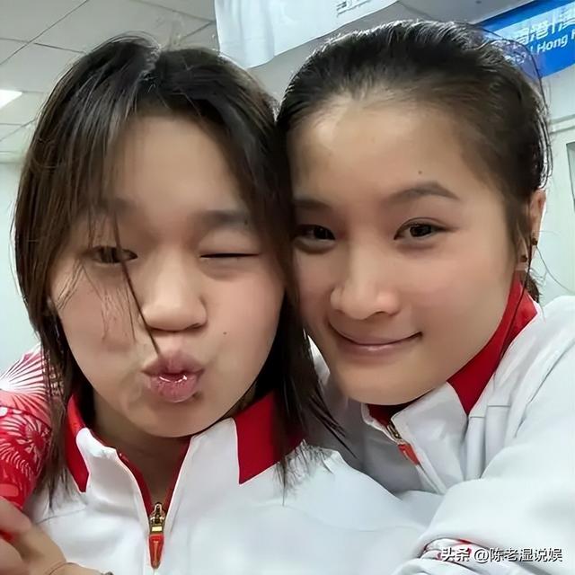 一场比赛结束后，全红婵和陈芋汐状态截然不同，幸不幸福一目了然