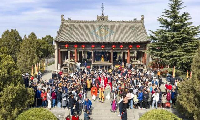 精彩纷呈!大年初三,运城各大景区车水马龙!