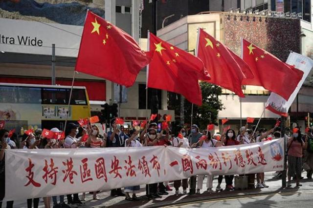 来势汹汹，34国发布联合声明，不准逮捕乱港分子，中方送出一句话