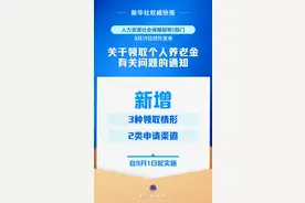 重磅！个人养老金新增3种领取情形！9月1日起实施！图片
