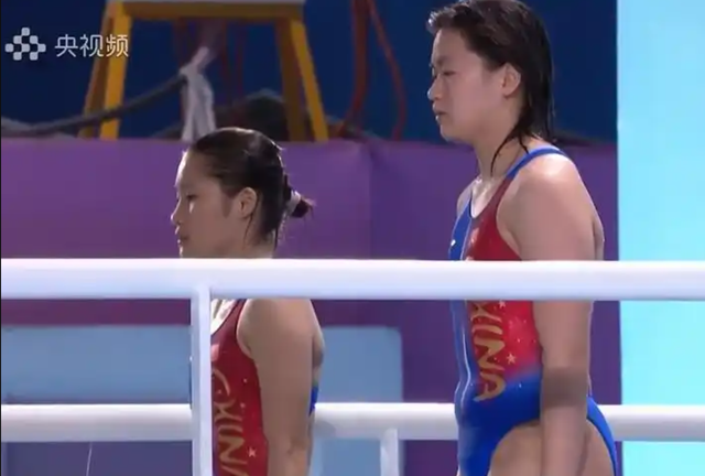 打破质疑！全红婵时隔半年重返赛场，搭档王伟莹夺得女子团体双人10米跳台第一，广东斩获十五运跳水女团冠军