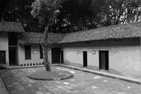 杨开慧烈士墓地实拍，两个儿子陪伴左右，墓碑主席用隶书亲笔题写图片
