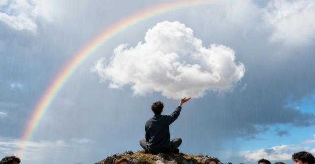 天空不挂云，内心不生尘：真正的自由，从学会“放下	”开始