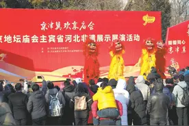 地坛庙会热闹开场！河北首次作为年度主宾省参加图片