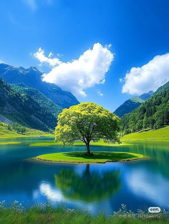 青山绿水风光旖旎