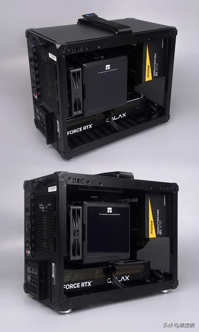 TUF B850M+RTX 5070+R9 9900X+乔思伯 C6 MATX 装机展示分享