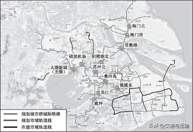 江苏省城市群城际铁路多网融合研究