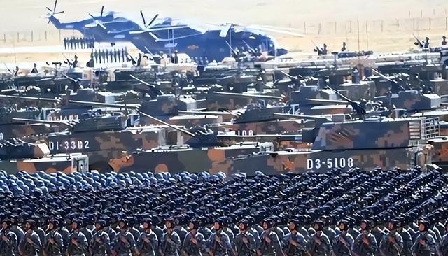 一旦发生战争美国出兵一百多万，中国能出多少？