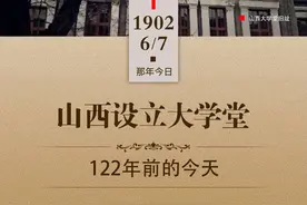历史上的今天——山西设立大学堂图片