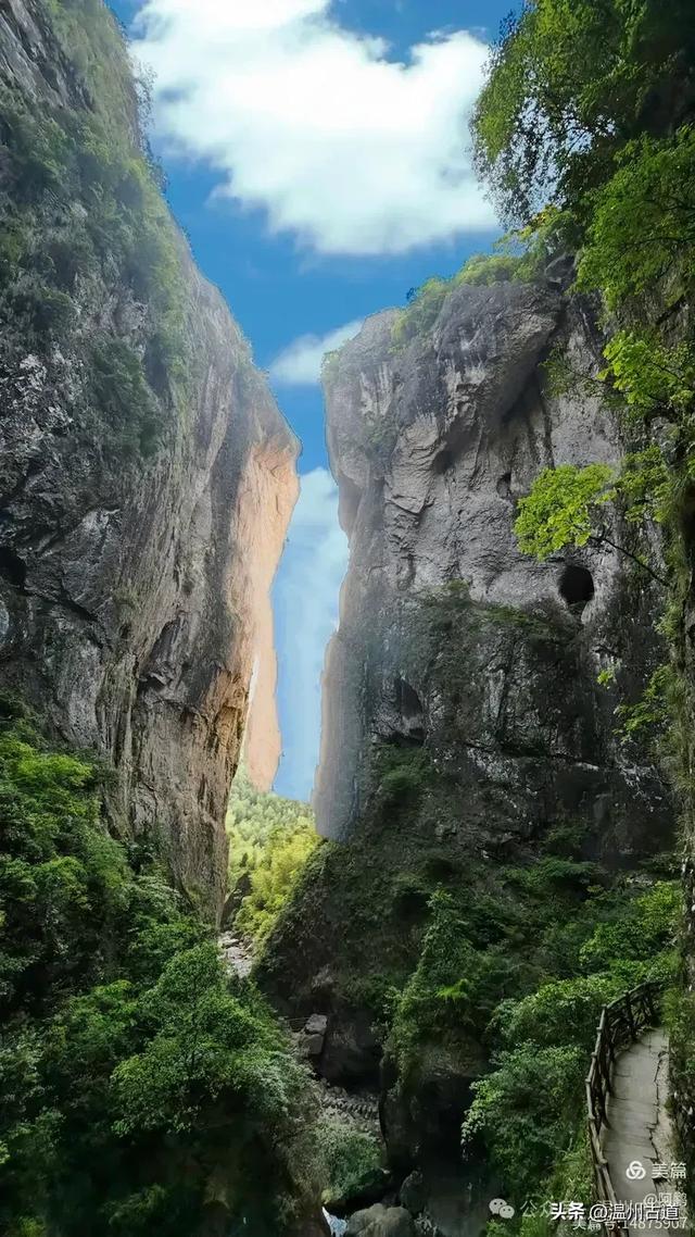 雁荡山百岗尖显胜门穿越,这条风光绝美的经典徒步线路你可去过