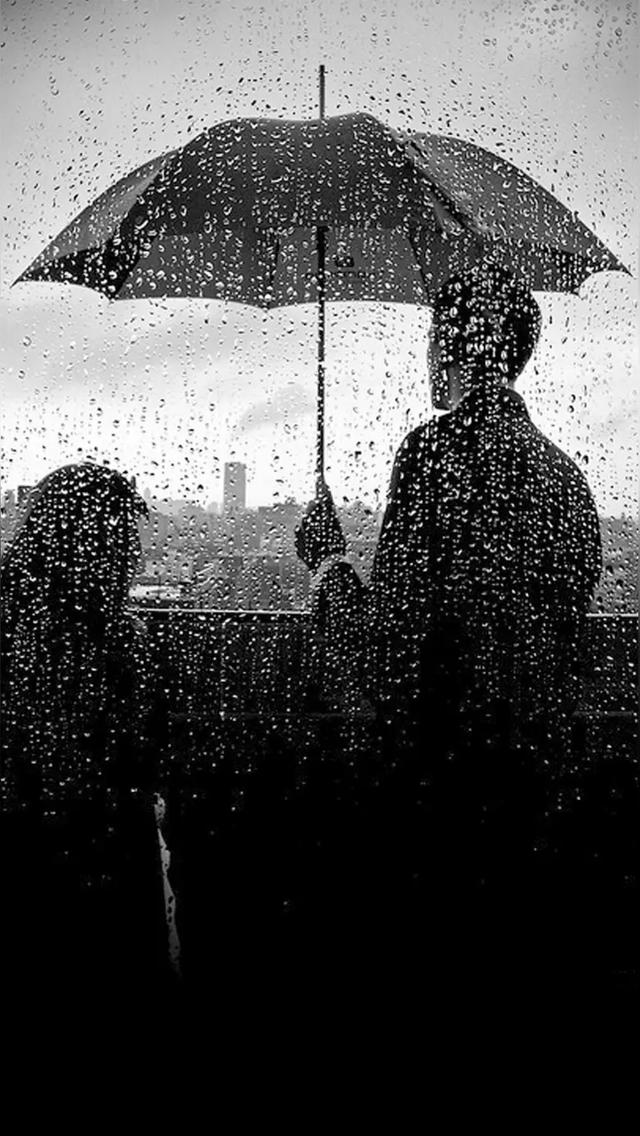 雨中听秋