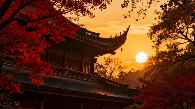 丹枫点染栖霞秋，千年风雅入画游 ——沉浸漫游感受金陵栖霞山秋日