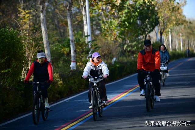 信都区总工会：七里河绿道上的骑行狂欢