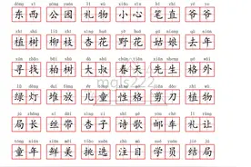二（下）语文 1—8单元看拼音写词语 附答案 共56页图片