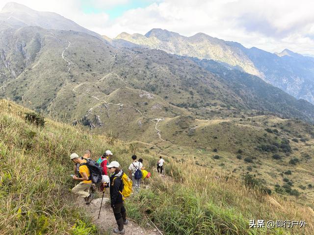 龙岩黄连盂徒步登山