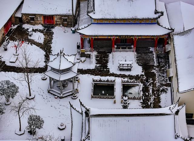 雪落女山湖,千年古镇换银装 | 嘉山秀水 自在明光