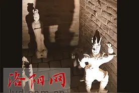 解密洛阳古墓博物馆武士俑“手中无剑影子握剑”现象图片
