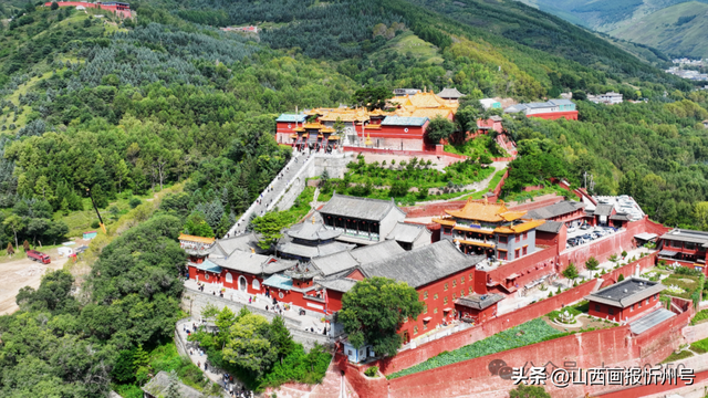 五台山秋日序曲丨漫山初披黄金甲 古寺静听落叶声