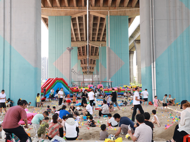 桥下空间变身运动休闲公园！容桂・潮玩 PARK全面开放