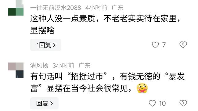 台风天开车“冲浪”后续：司机被行拘，身份遭扒，难怪做出这种事