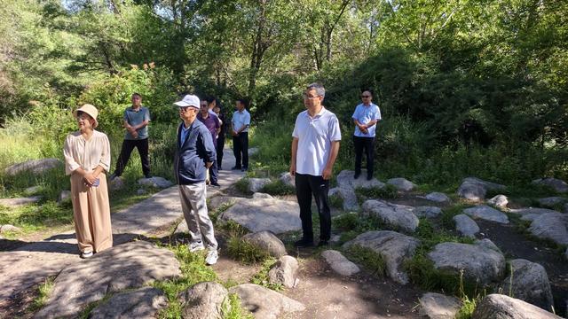 积石山县文学赋能采风活动临夏州本土作家走进积石山县石海景区