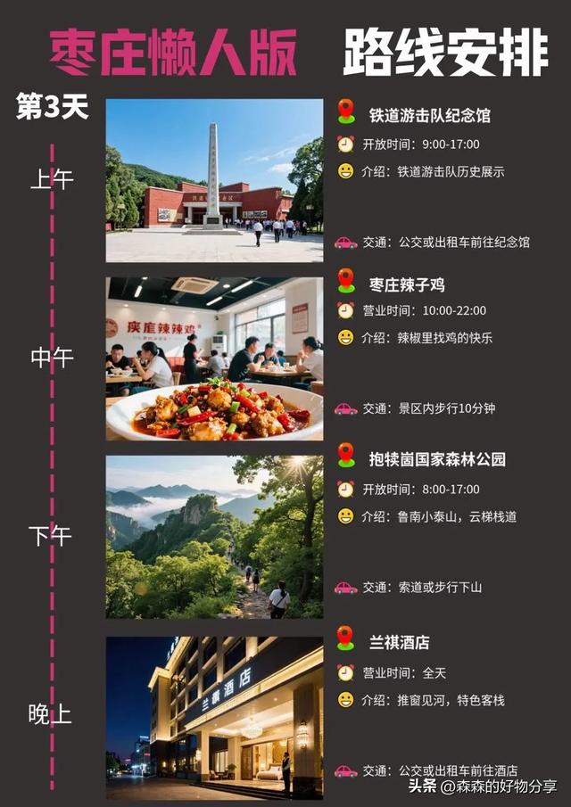 枣庄3日深度游