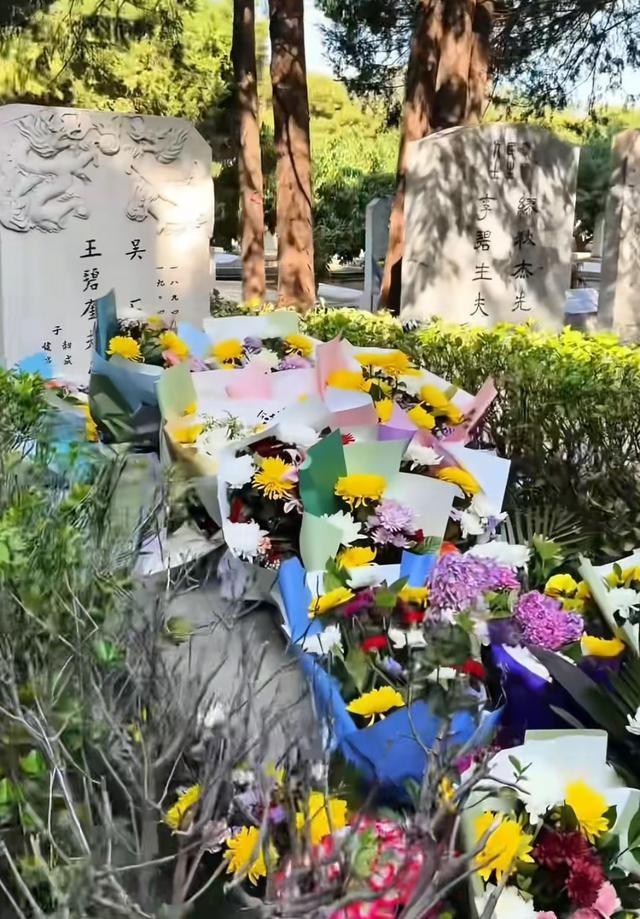 同为《沉默的荣耀》主角，吴石和朱枫的墓前大相径庭、相差悬殊