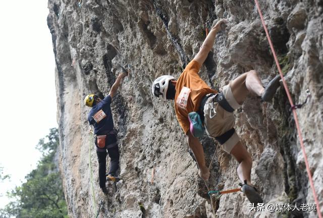 “赛动黔景”2025“岩旅贵州”攀岩周自然岩壁攀岩在六盘水举行