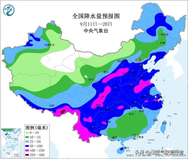山东雨季结束？分析:官方继续调弱暴雨，16日起冷空气将制造秋雨