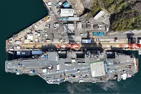 中国网友的无人机再战横须贺，偷拍美国核航母，坐实核泄漏传闻？图片