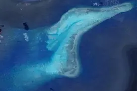 南沙至关重要的无人礁之21—安达礁：从无人到有人才利于填海造岛图片