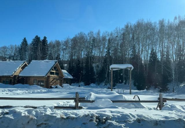 禾木村下雪了，零下15度美景如仙境，周五暴雪来临前抓紧去看看