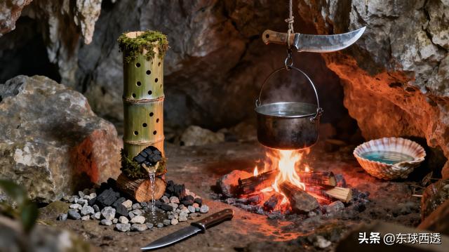 开局一把刀：荒野求生进阶生存技巧~之~（溶洞篇）