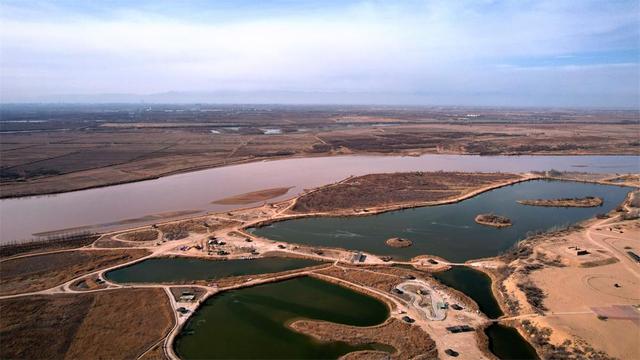 冬日黄河美景如画