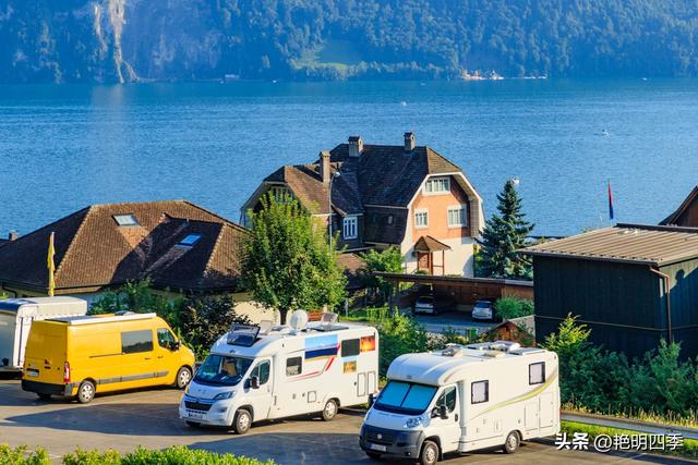 欧游杂记（5）‖ 齿轮火车几上几下瑞吉山，缆车凌空飞跃韦吉斯
