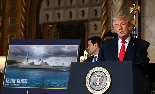 排水量35000吨！特朗普高调宣布：将建造20-25艘特朗普级战列舰！