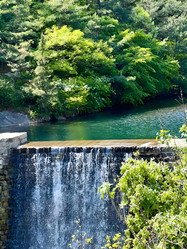 山东被低估的仙山，山峦叠嶂，溪流蜿蜒，被誉为 “江北小九寨”