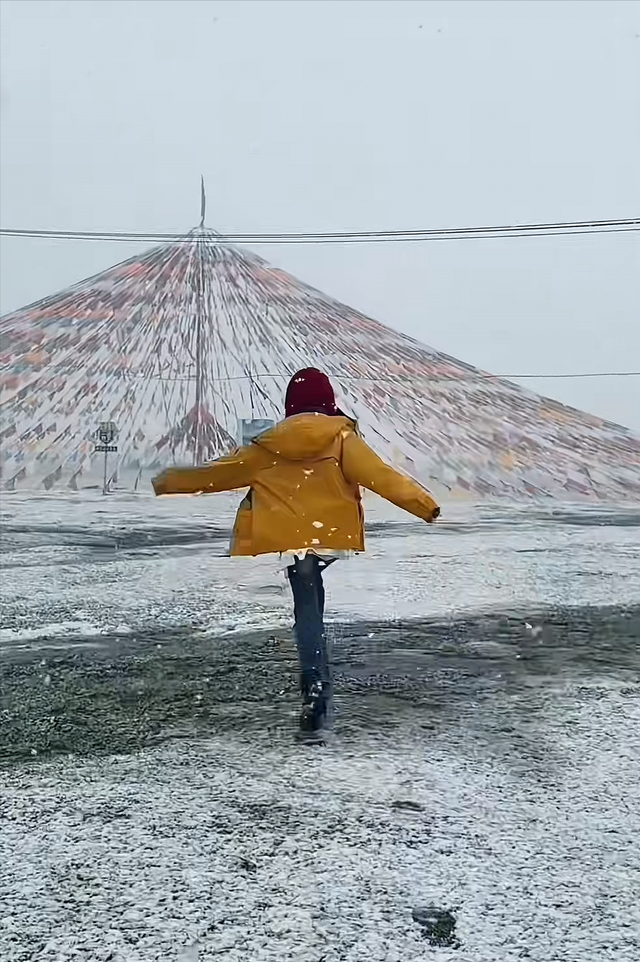 八月的祁连山，下了一场“冬天的雪”