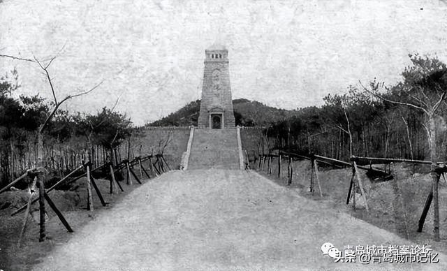 中山公园坐索道的这个地方，日寇曾在此建造大型“忠魂碑”