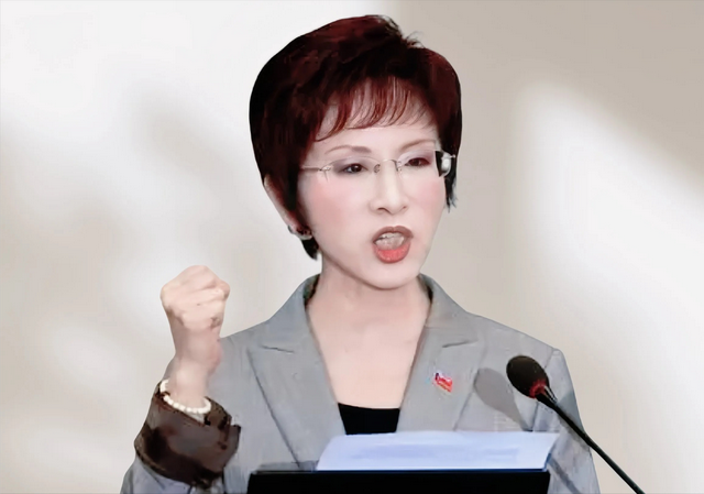 洪秀柱刚观礼完9·3阅兵，岛内支持度大反转，台当局矛头对准新北