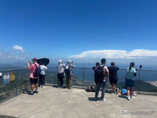 深圳游记:梅沙尖和云海广场的山与海