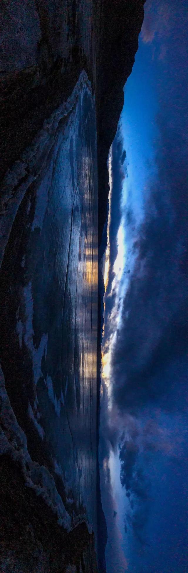 西藏冬日的冰湖仙境，堪比贝加尔湖！