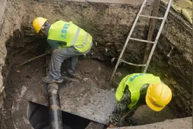 【城市更新】迎新东一条等3条道路混接节点改造工程持续推进图片