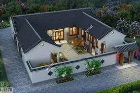 回农村建房，想建一个堂屋怎么设计？4套图纸供你参考图片