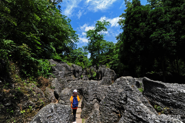 成都天台山5A级旅游景区打卡领奖牌开始啦！gogogo,马上冲！