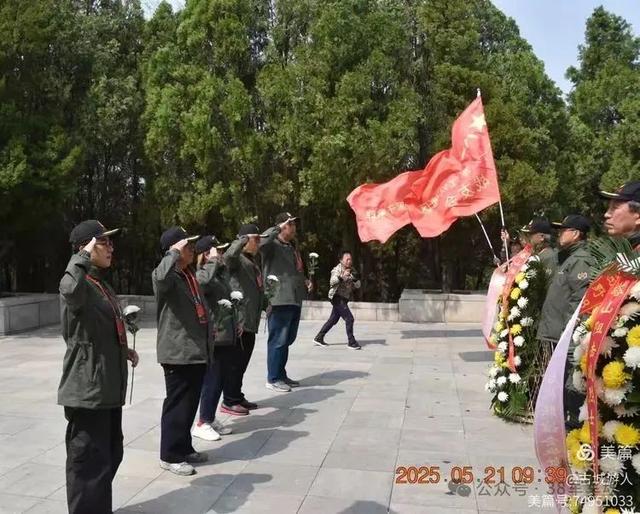 38军子弟瞻仰纪念塔山阻击战的英烈~38军子弟红色东北行第二行程