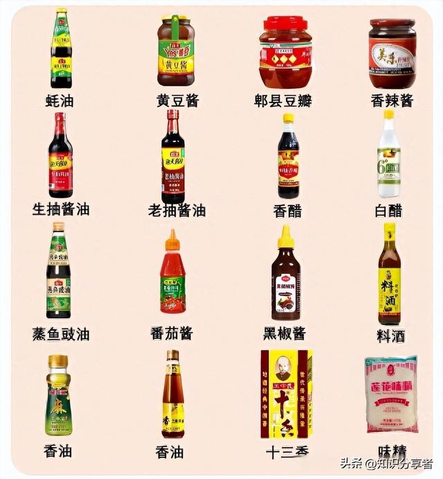 15 种厨房调料：作用全解释，收藏不踩坑，一篇文章讲清楚！