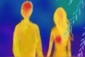 热成像告诉你约会的时候男女都在想什么？:)图片