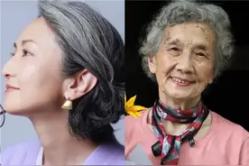 不建议五六十岁女人留这4种发型，以为洋气，实际“大妈味”很重图片